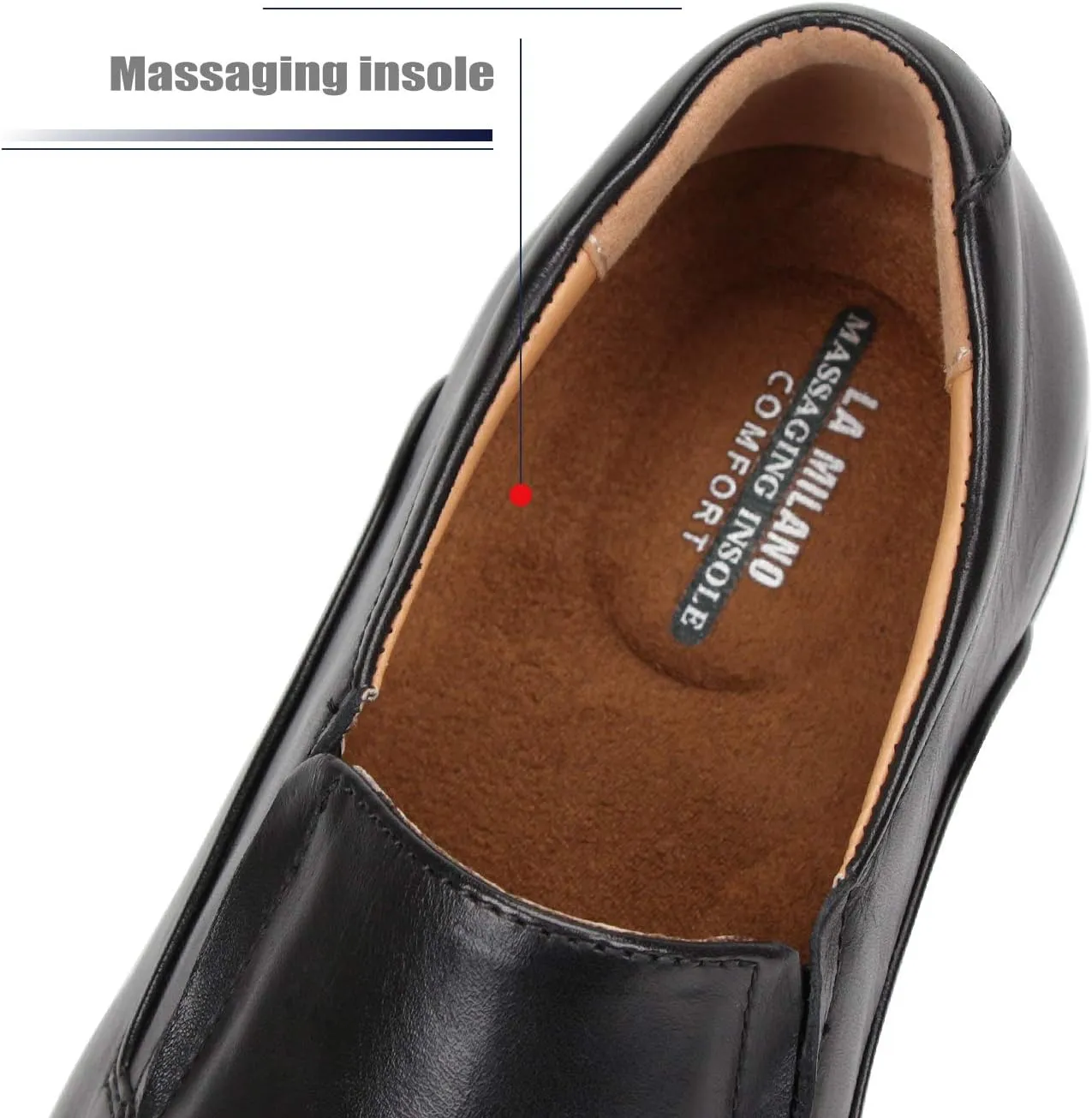 Men's Oxfords Classic Modern Round Captoe Shoes