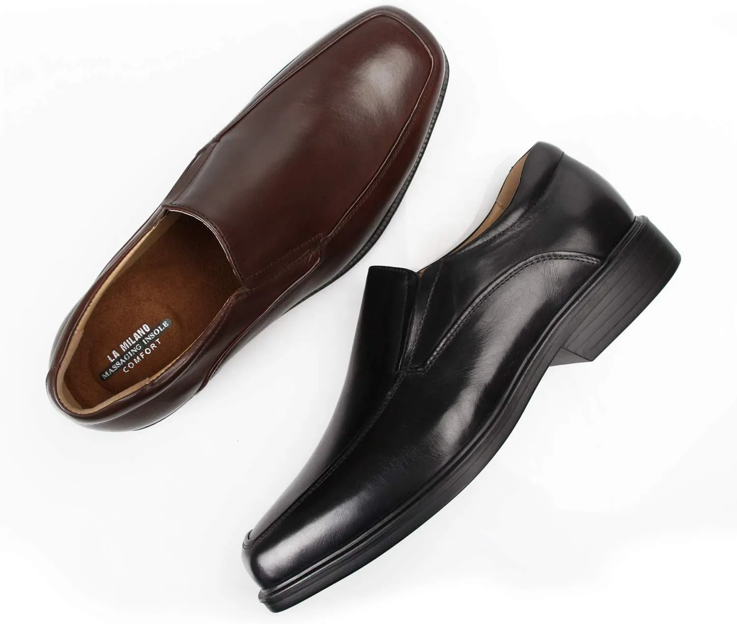 Men's Oxfords Classic Modern Round Captoe Shoes