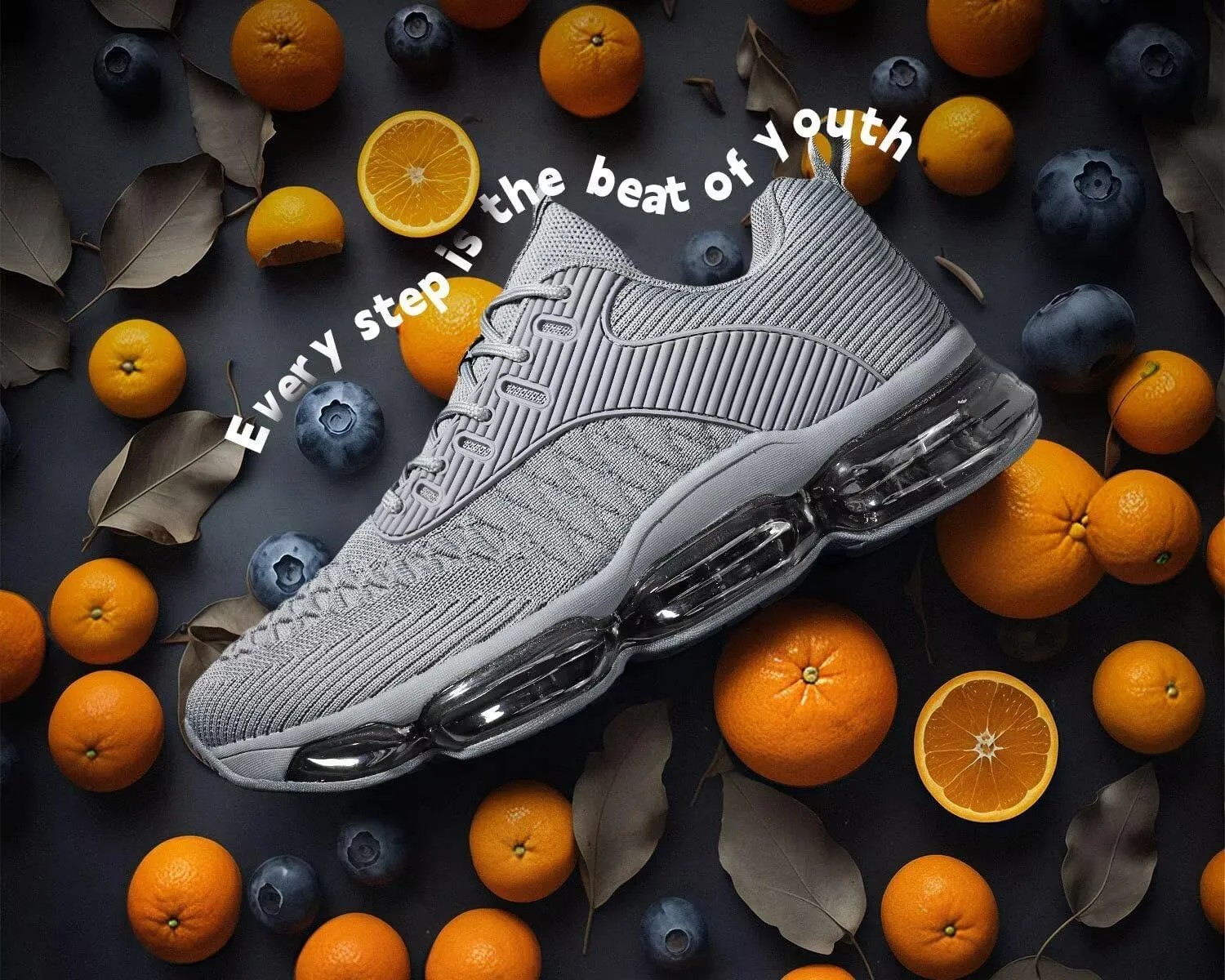 Mens Running Shoes Air Low Top Comfort Walking Lace Up Sneakers Breathable Fashion Tennis Sport Gym Fitness Cross Trainers