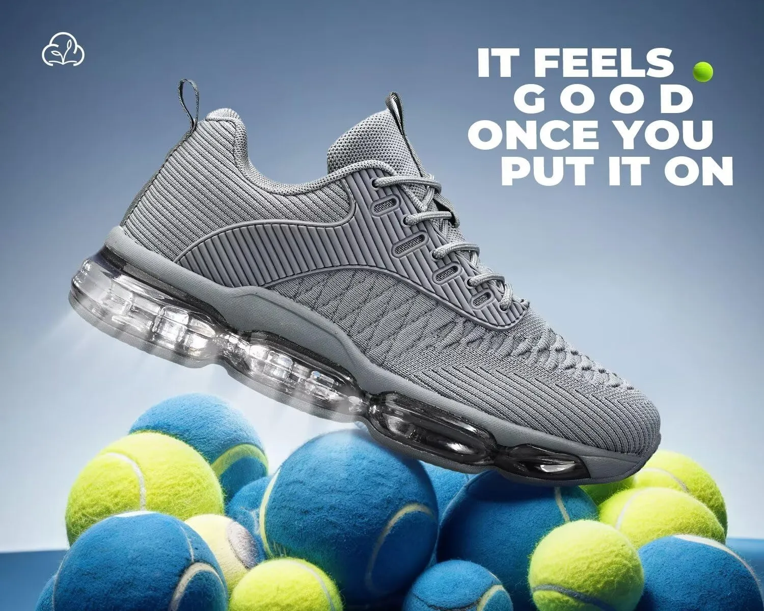 Mens Running Shoes Air Low Top Comfort Walking Lace Up Sneakers Breathable Fashion Tennis Sport Gym Fitness Cross Trainers