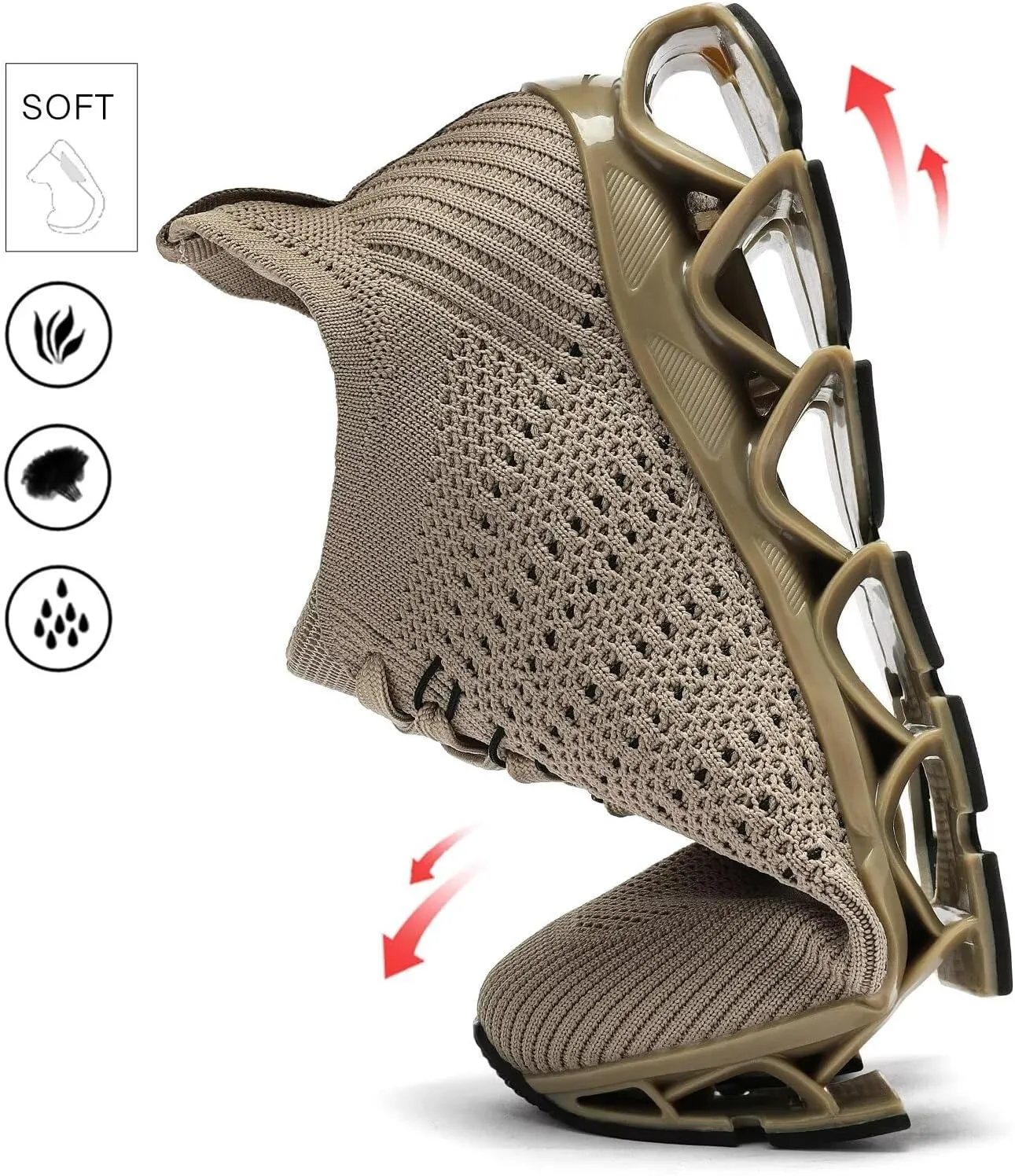 Mens Running Shoes Blade Fashion Sneakers Shoes Breathable Walking Shoe Sport Athletic Shoes