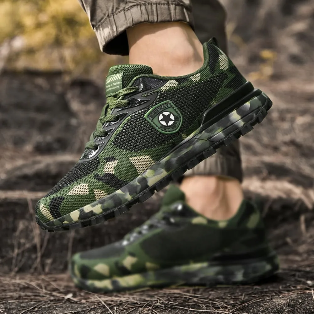 Men's Running Shoes - Lightweight Trail Sneakers for Men, Comfortable Athletic Footwear for Hiking and Workouts, Stylish Fashion Sneakers for Everyday Us
