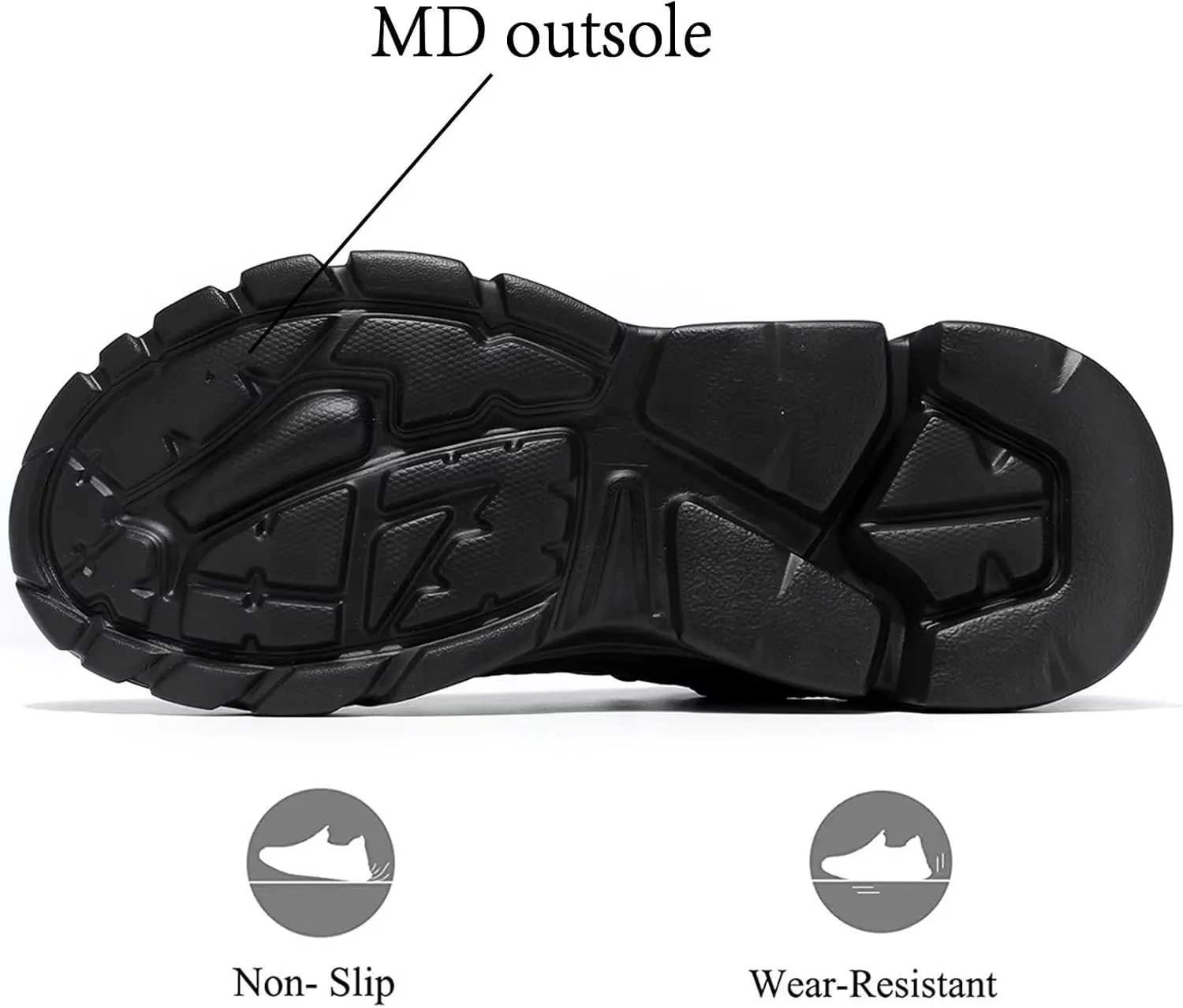 Mens Running Shoes Slip-on Walking Tennis Sneakers Lightweight Breathable Casual Soft Sole Mesh Workout Sports Shoes