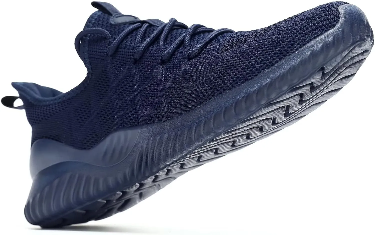 Mens Running Shoes Slip-on Walking Tennis Sneakers Lightweight Breathable Casual Soft Sole Mesh Workout Sports Shoes