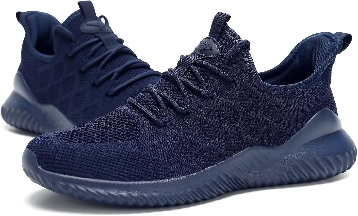 Mens Running Shoes Slip-on Walking Tennis Sneakers Lightweight Breathable Casual Soft Sole Mesh Workout Sports Shoes