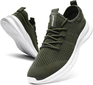 Men's Shoes Running Walking Sneakers Casual Tennis Slip on Shoes Lightweight Breathable Fashion Comfortable Workout Athletic for Shoes Gym Sport