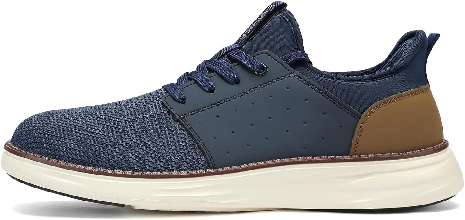 Men's Slip On Casual Fashion Shoes Easy in Dress Sneakers Comfortable Lightweight Walking Shoe