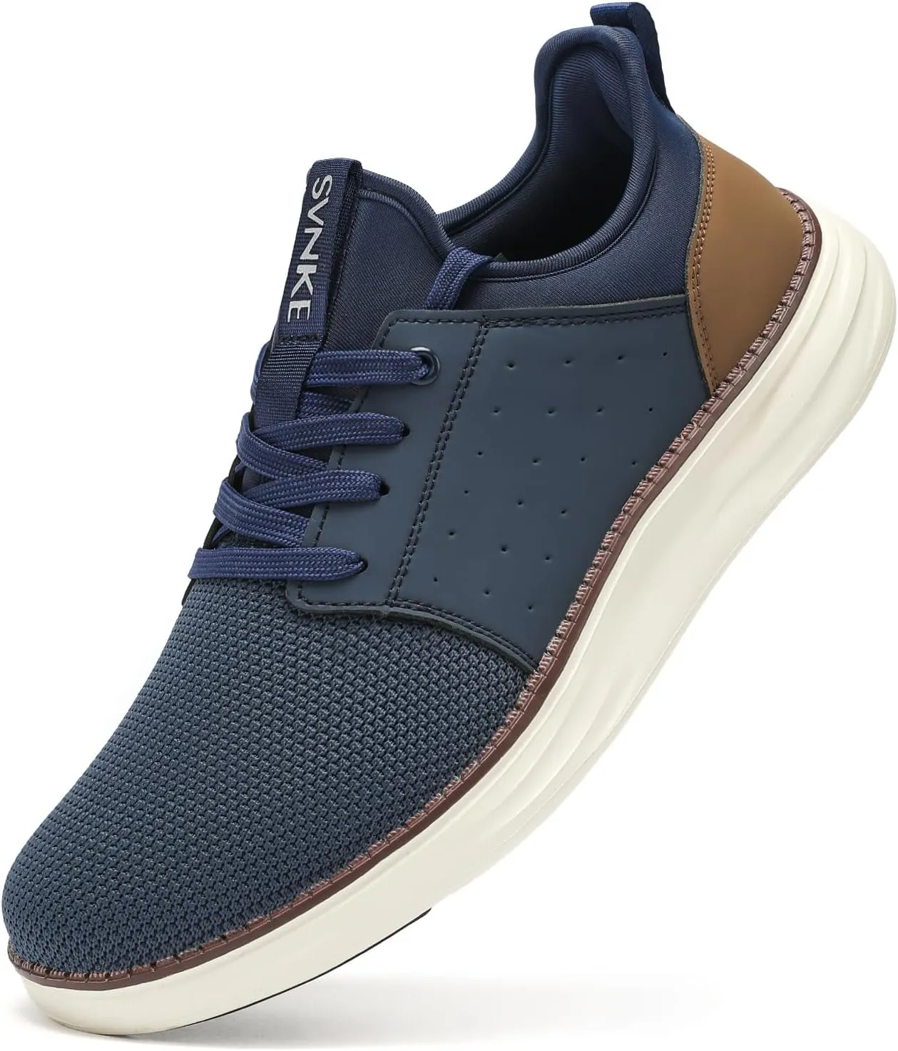 Men's Slip On Casual Fashion Shoes Easy in Dress Sneakers Comfortable Lightweight Walking Shoe