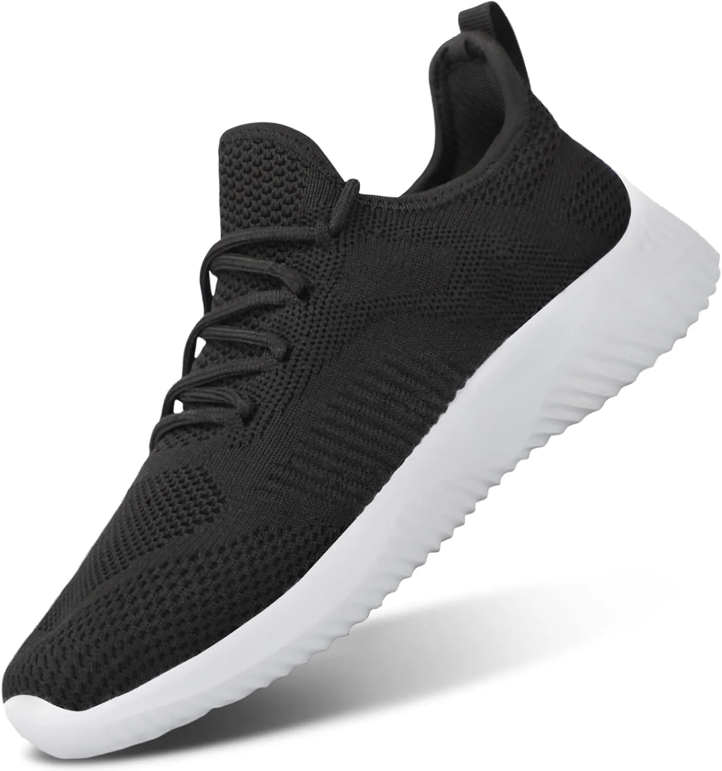 Mens Slip On Sneakers Non Slip Work Shoes Lightweight Mesh for Casual Tennis Running Walking Shoes