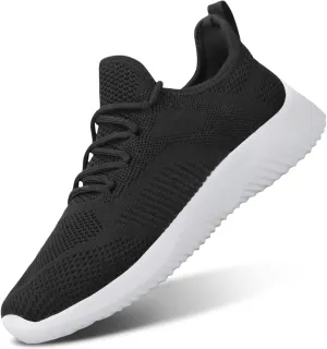 Mens Slip On Sneakers Non Slip Work Shoes Lightweight Mesh for Casual Tennis Running Walking Shoes