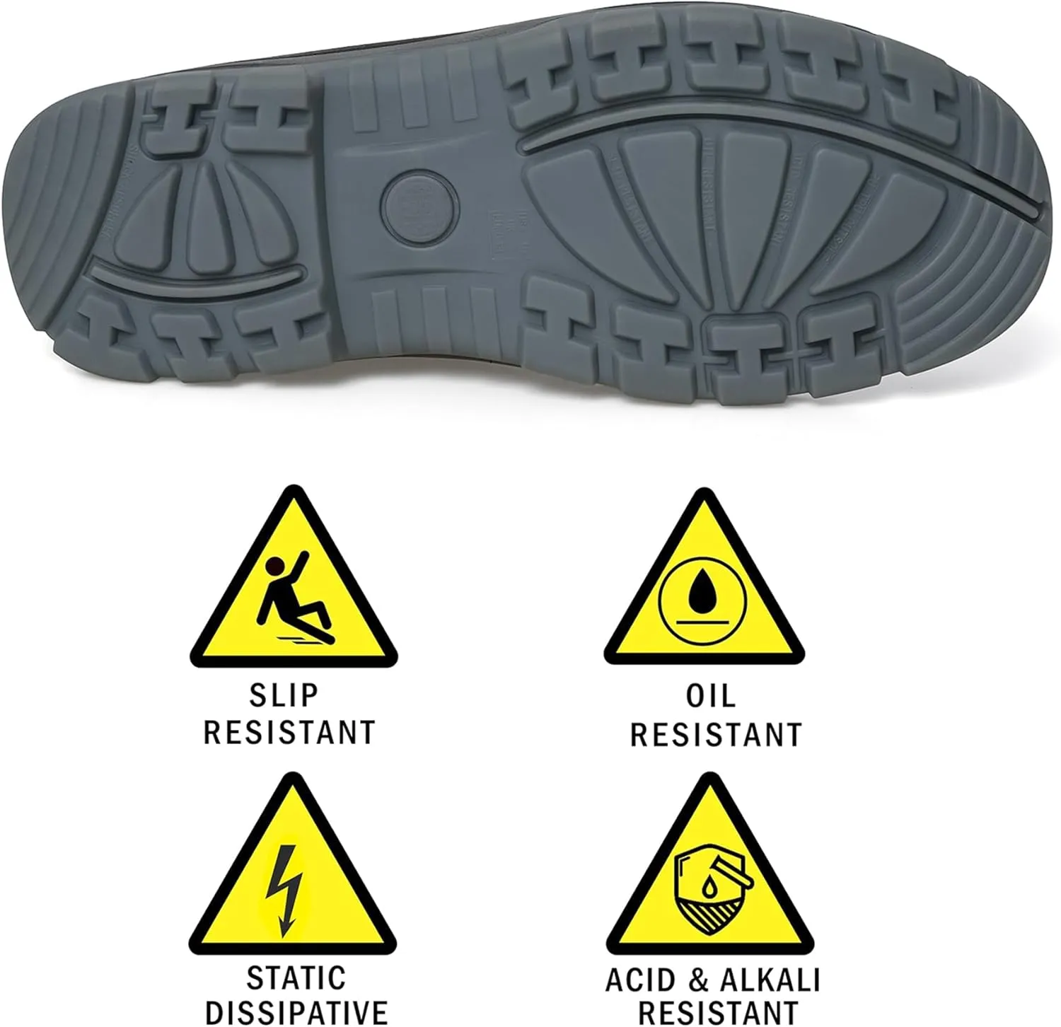 Men's Slip On Work boots for Men, Soft/Composite Toe Slip Resistant Waterproof Puncture-proof Mens Work Boots
