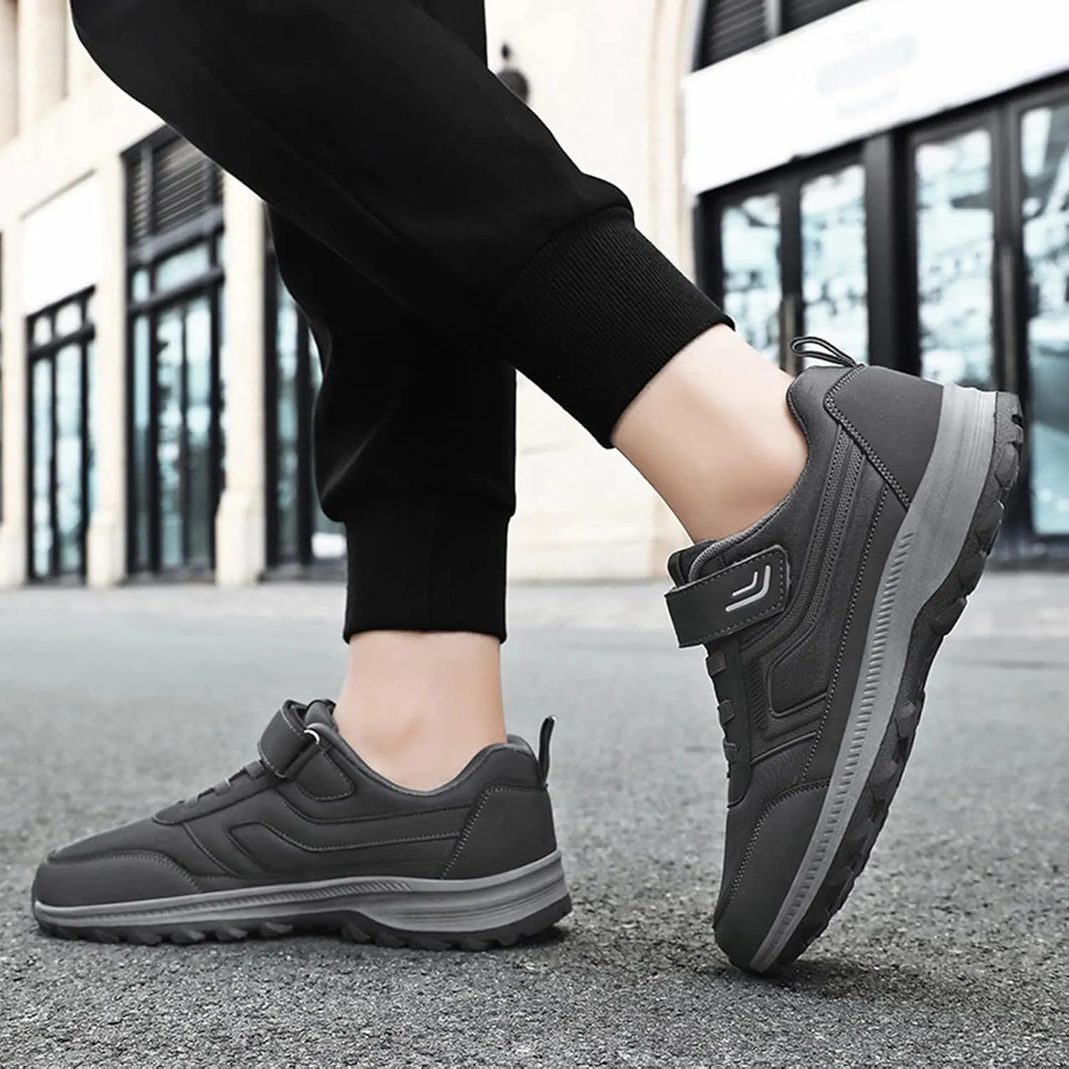 Men's Stylish Orthopedic Sneakers Casual Sneaker Mesh Breathable Walking Shoe Breathable Lace Up Shoes for Men