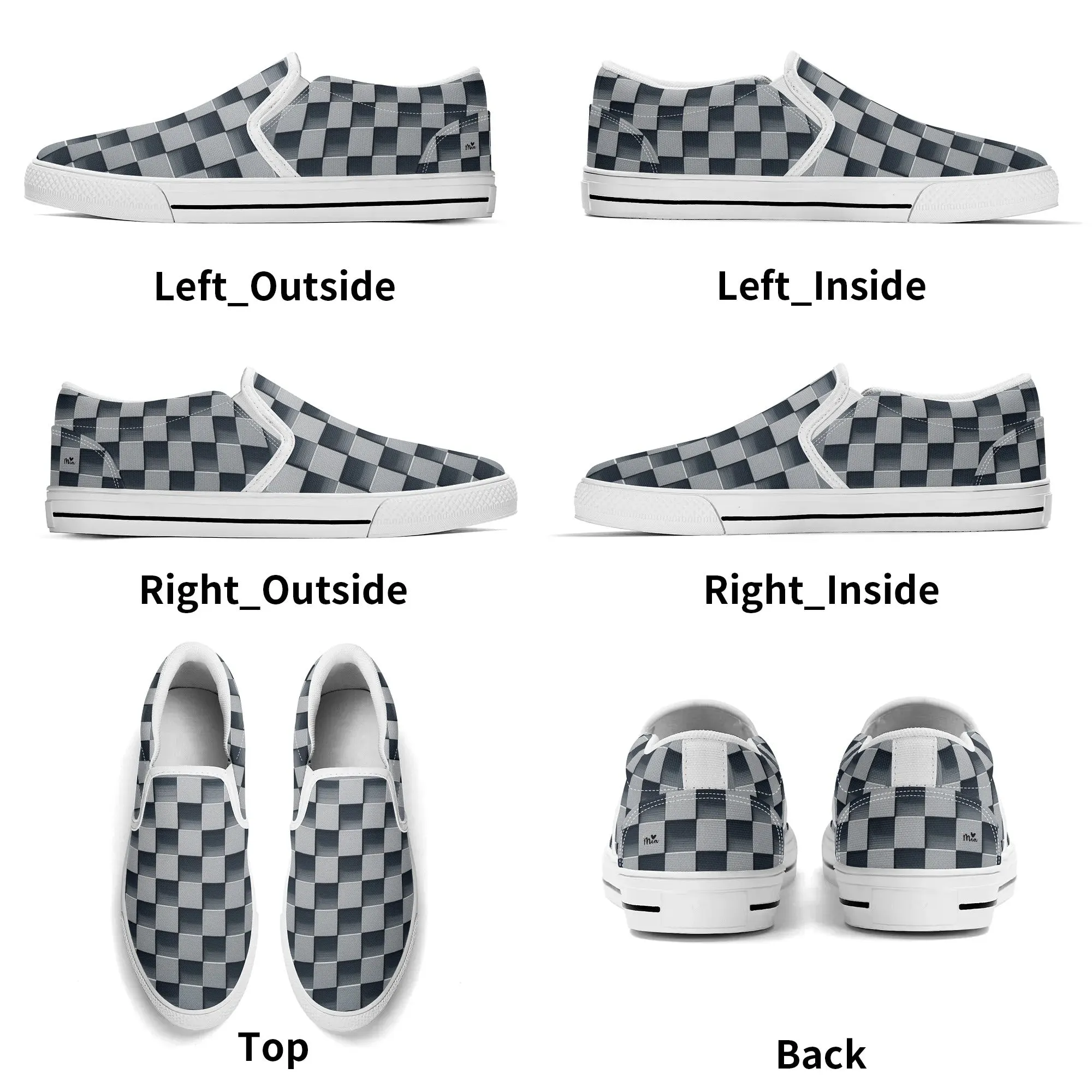 Mia Collection Mens Rubber Slip on Shoes