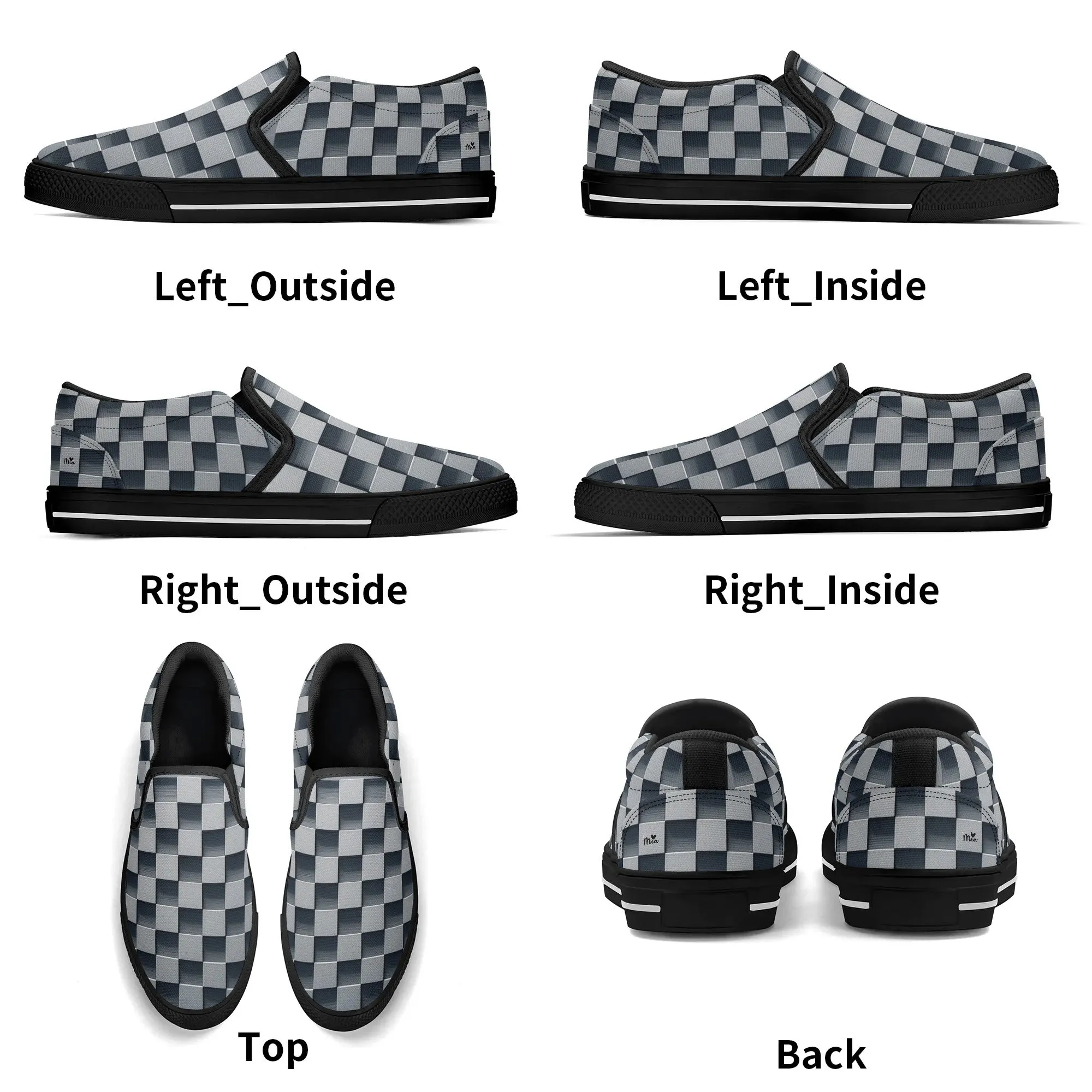 Mia Collection Mens Rubber Slip on Shoes