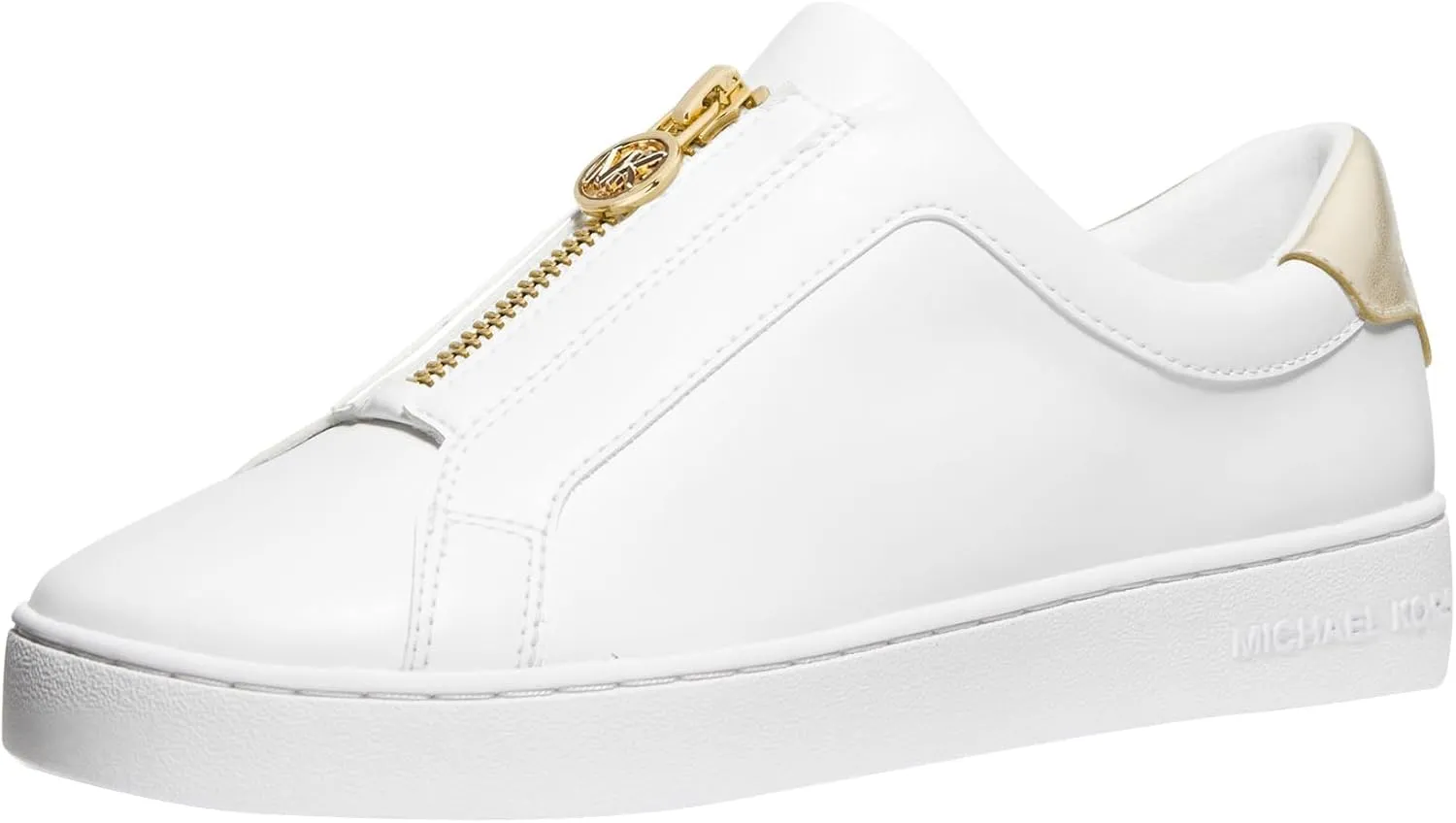 Michael Kors Women's Keaton Zip Slip on Sneaker Lace Up