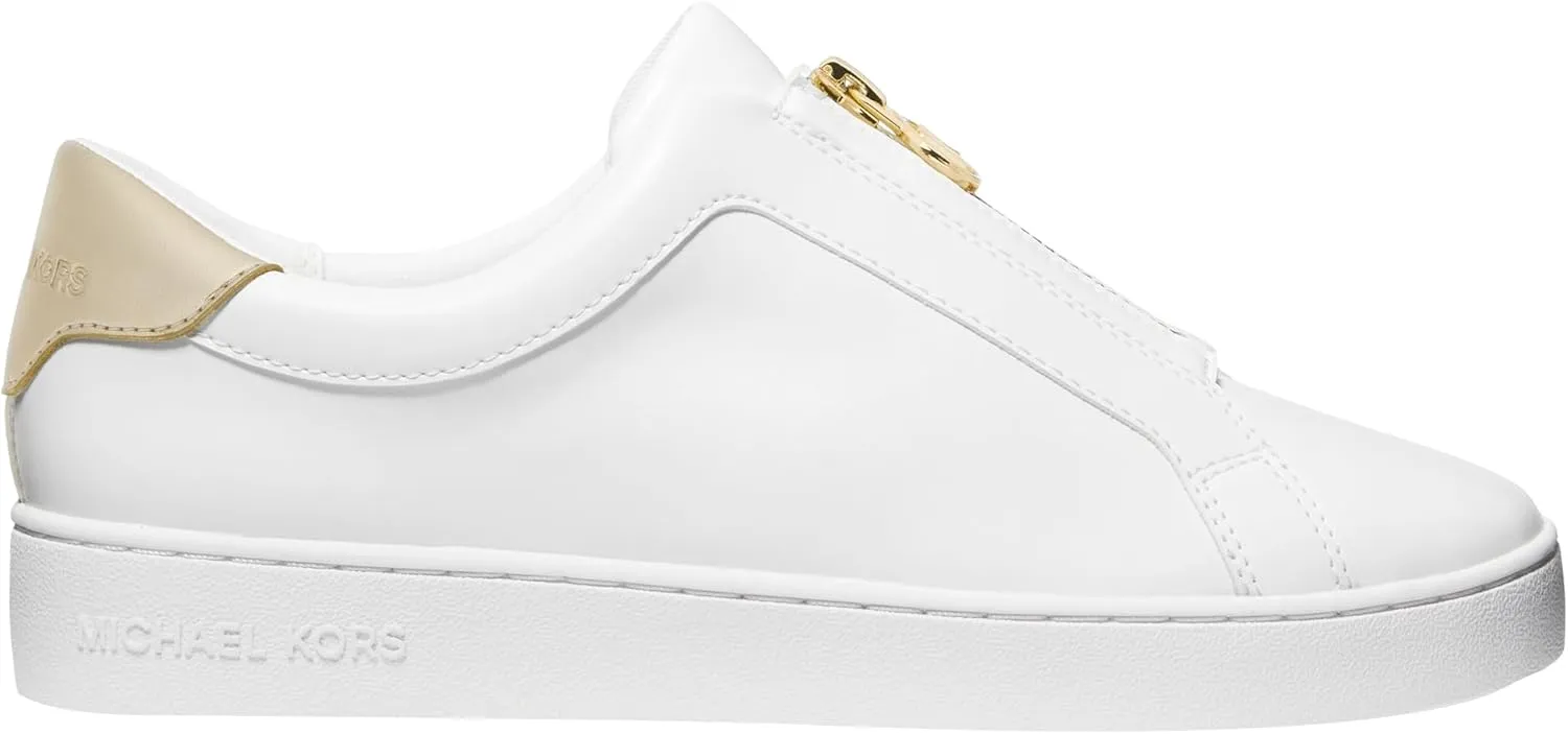Michael Kors Women's Keaton Zip Slip on Sneaker Lace Up