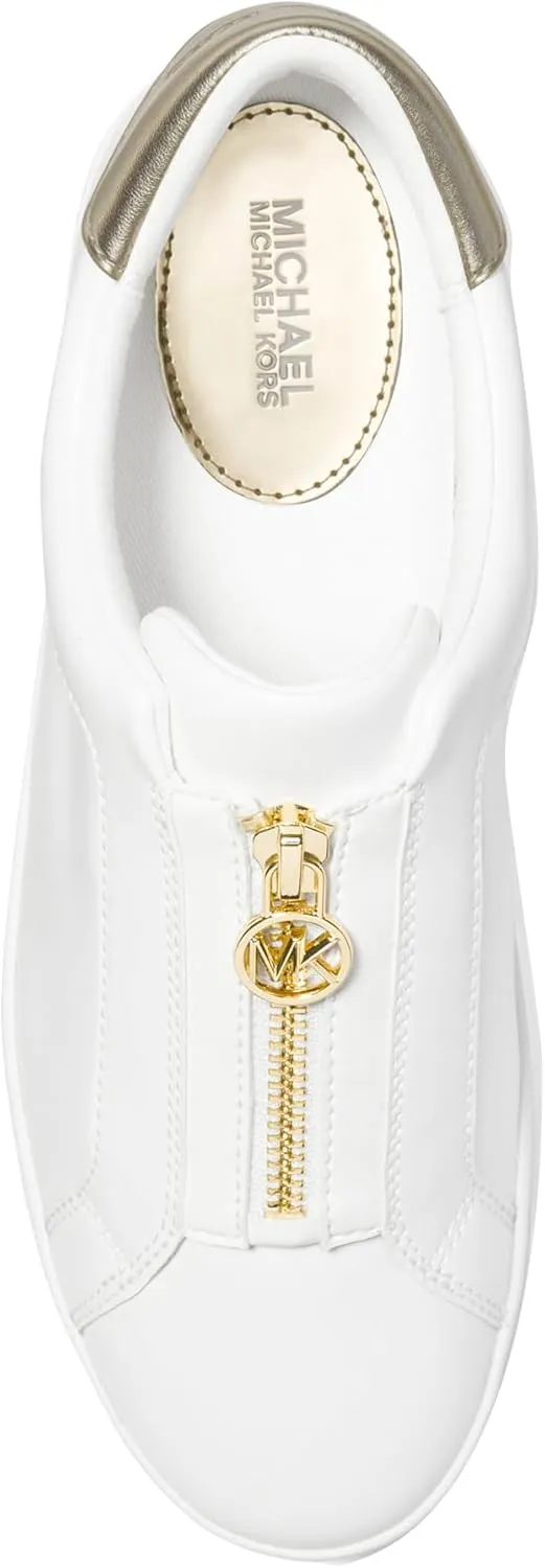 Michael Kors Women's Keaton Zip Slip on Sneaker Lace Up