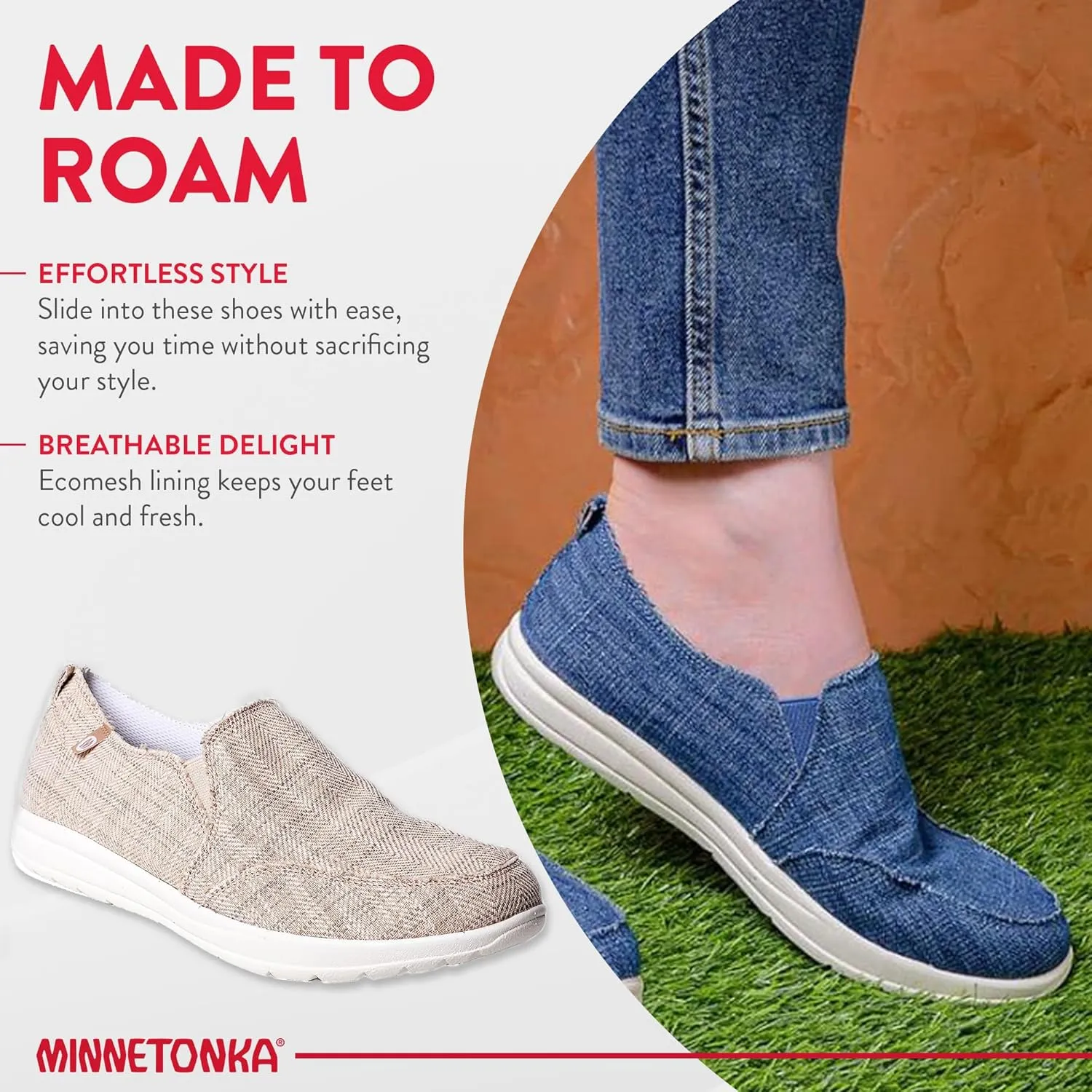 Minnetonka Women's Expanse Slip-On