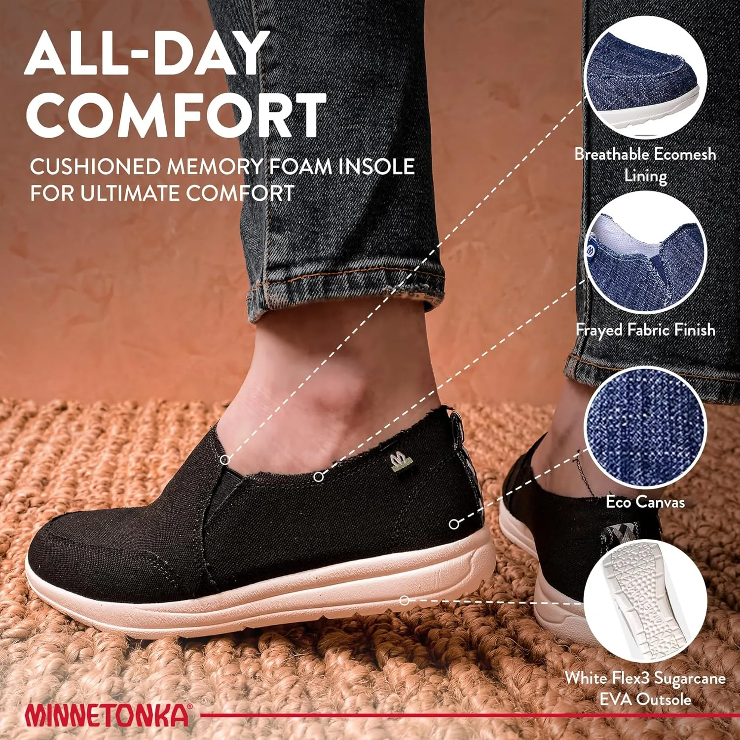 Minnetonka Women's Expanse Slip-On