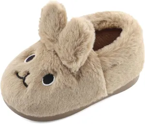 MK MATT KEELY Toddler Girls Bunny Slippers Winter Warm Shoes Rabbit House Soft Slippers