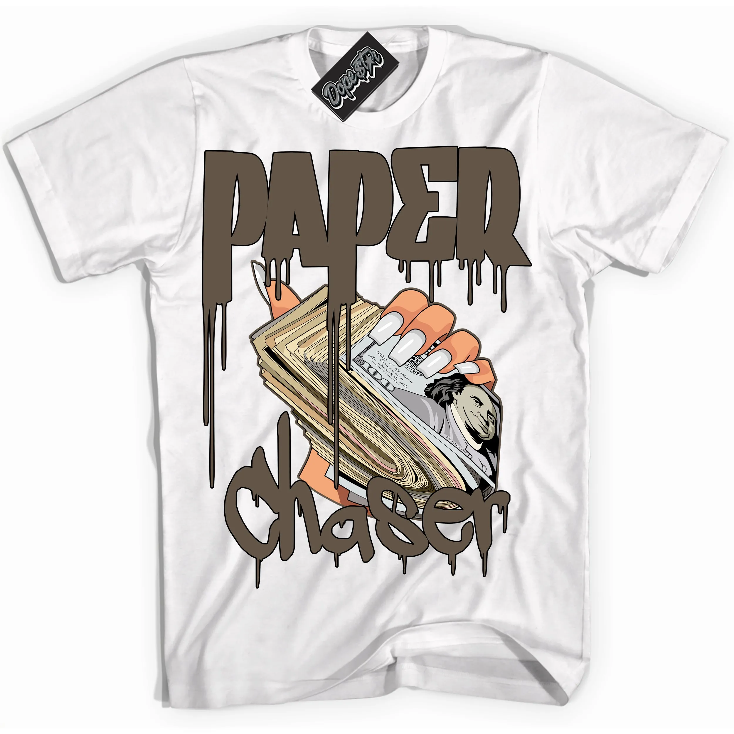 Mocha Palomino 1s Sneaker Shirt Paper Chaser Graphic