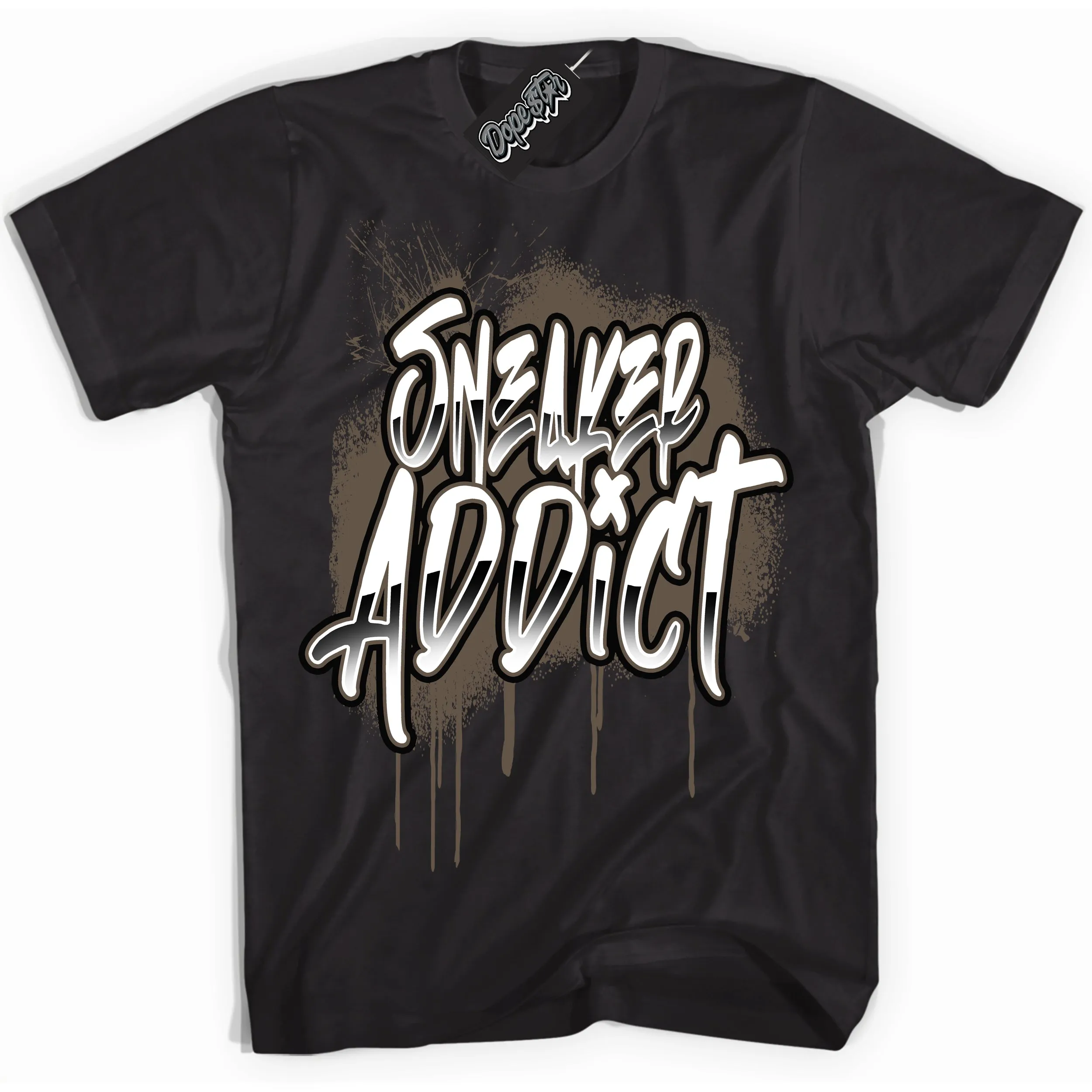 Mocha Palomino 1s Sneaker Shirt Sneaker Addict Graphic