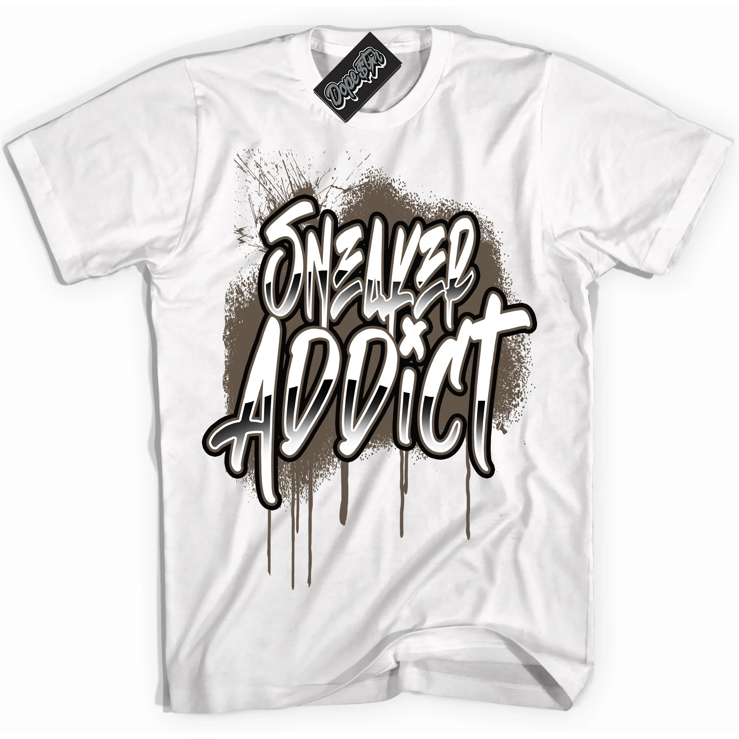 Mocha Palomino 1s Sneaker Shirt Sneaker Addict Graphic