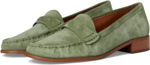 MOOMMO Women Vintage Suede Loafer Flats Round Closed Toe Slip On Oxford Shoes Pleated Flat Penny Loafers Comfort Office Ladies Work Ballet Flats Casual Ballerina Flats Driver Club Spring 4-11 M US