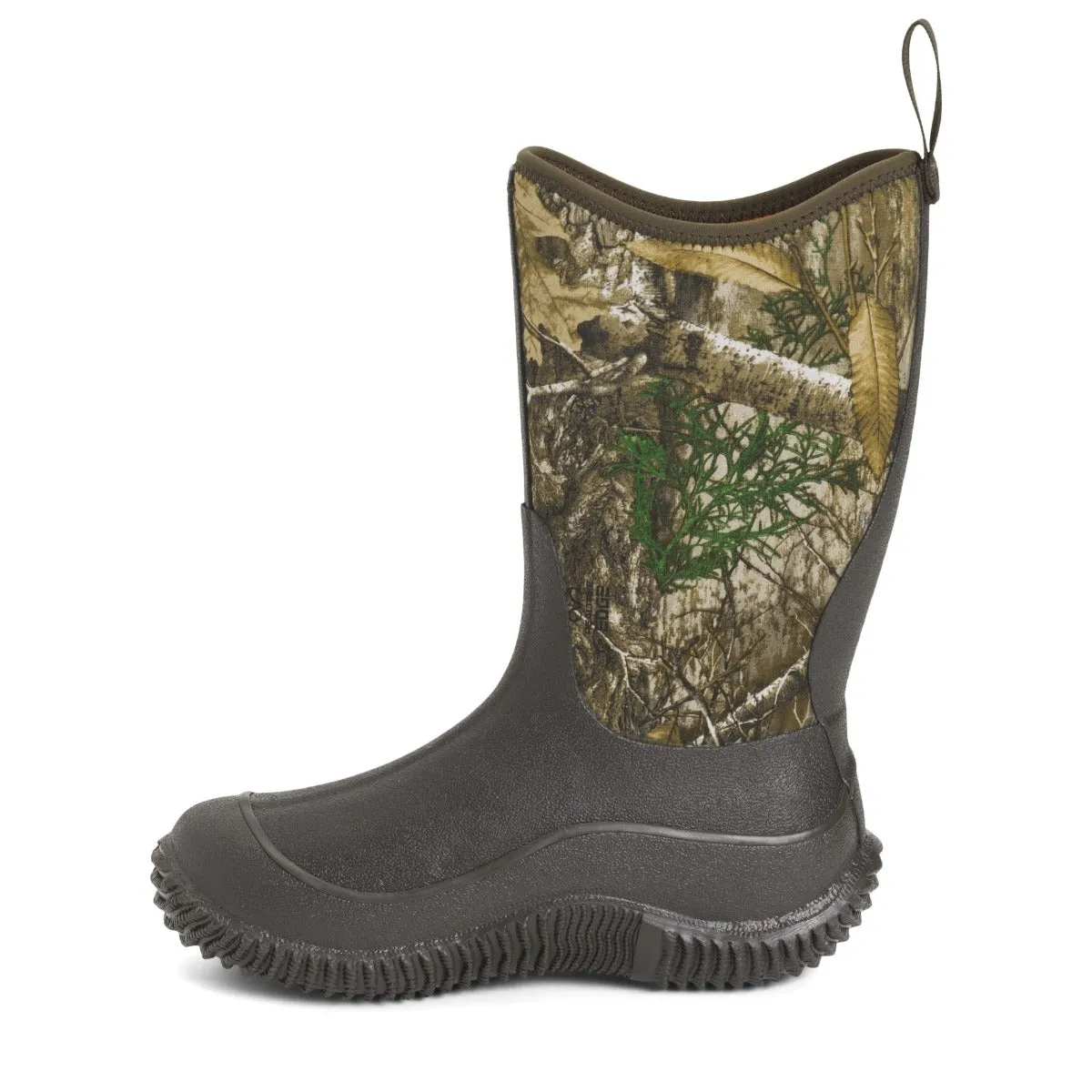 Muck Brown/Realtree Edge Hale Kids Tall Waterproof Boots KBH
