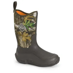 Muck Brown/Realtree Edge Hale Kids Tall Waterproof Boots KBH