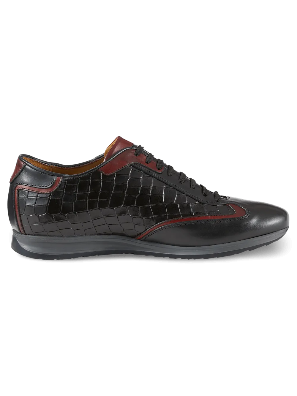 Nash Sneaker - Black/red