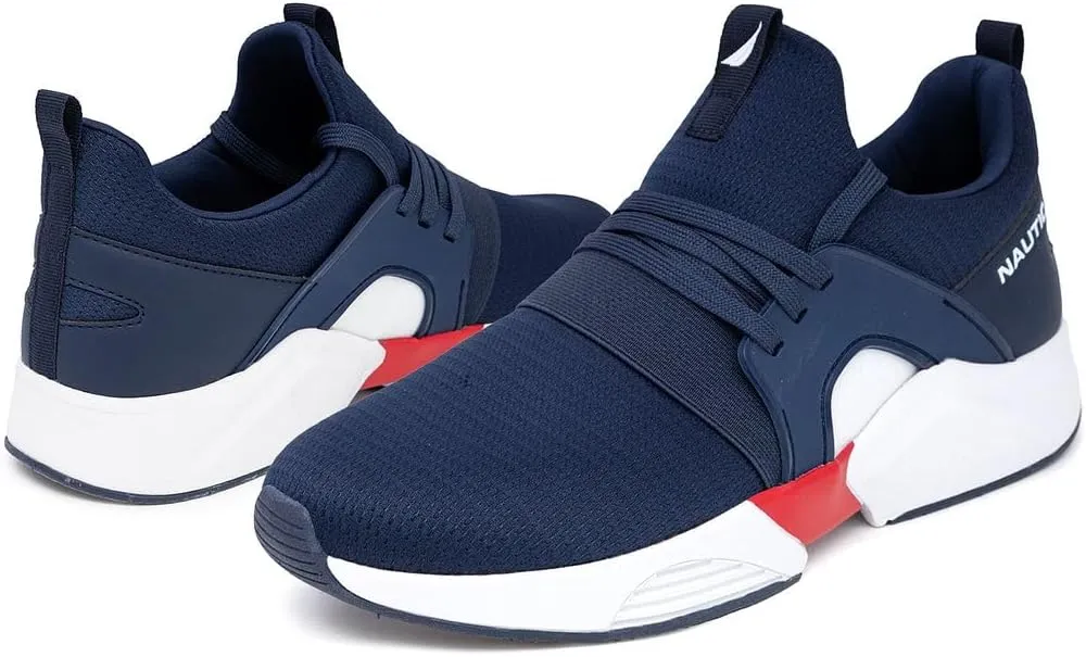 Nautica Men's Sneakers: Athletic, Comfortable, Casual Lace-Up Fashion Walking Shoes