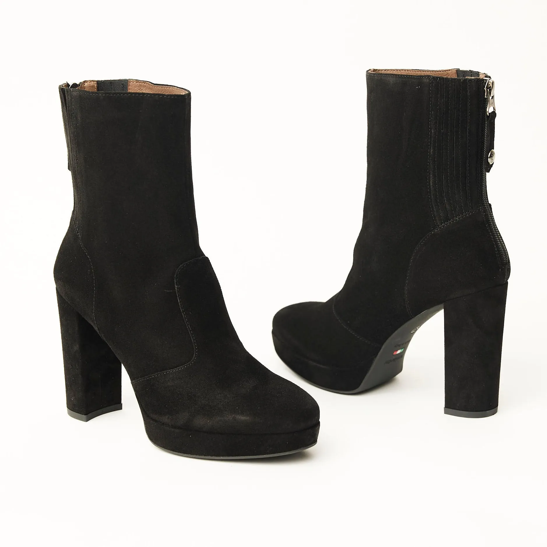 NeroGiardini Black High Heel Boot