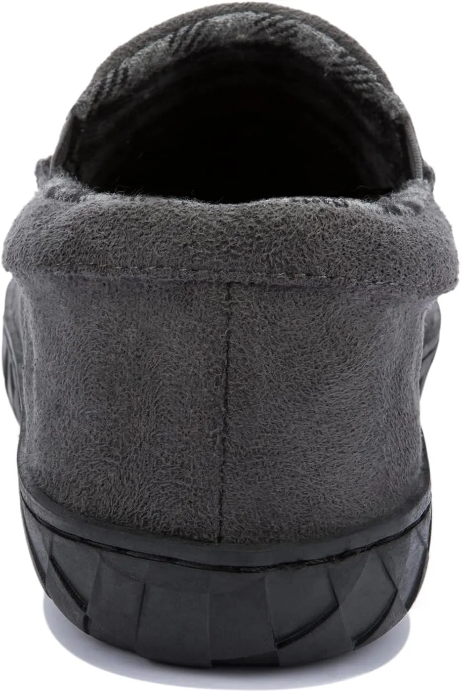 NewDenBer Men's Moccasin Slippers Warm Memory Foam Suede Soft Plush Lined Slip on Indoor Outdoor House Shoes