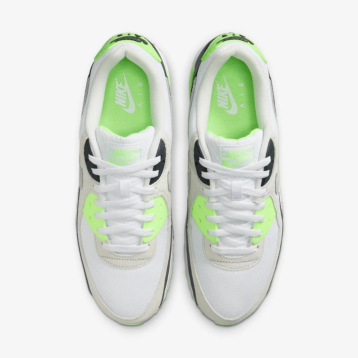 Nike Air Max 90 Men's Shoes (White/Light Bone/Neutral Olive/Cave Stone)