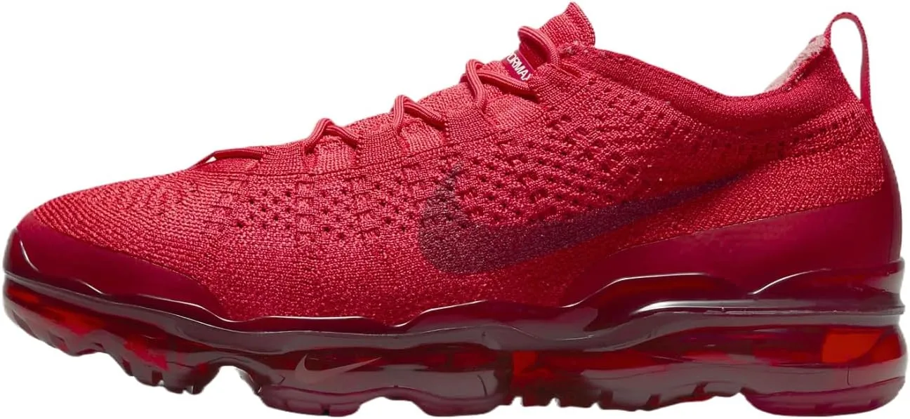 Nike Air Vapormax 2023 Flyknit Men's Shoes (DV1678-600, Track Red/Track Red/Track Red) Size 12.5