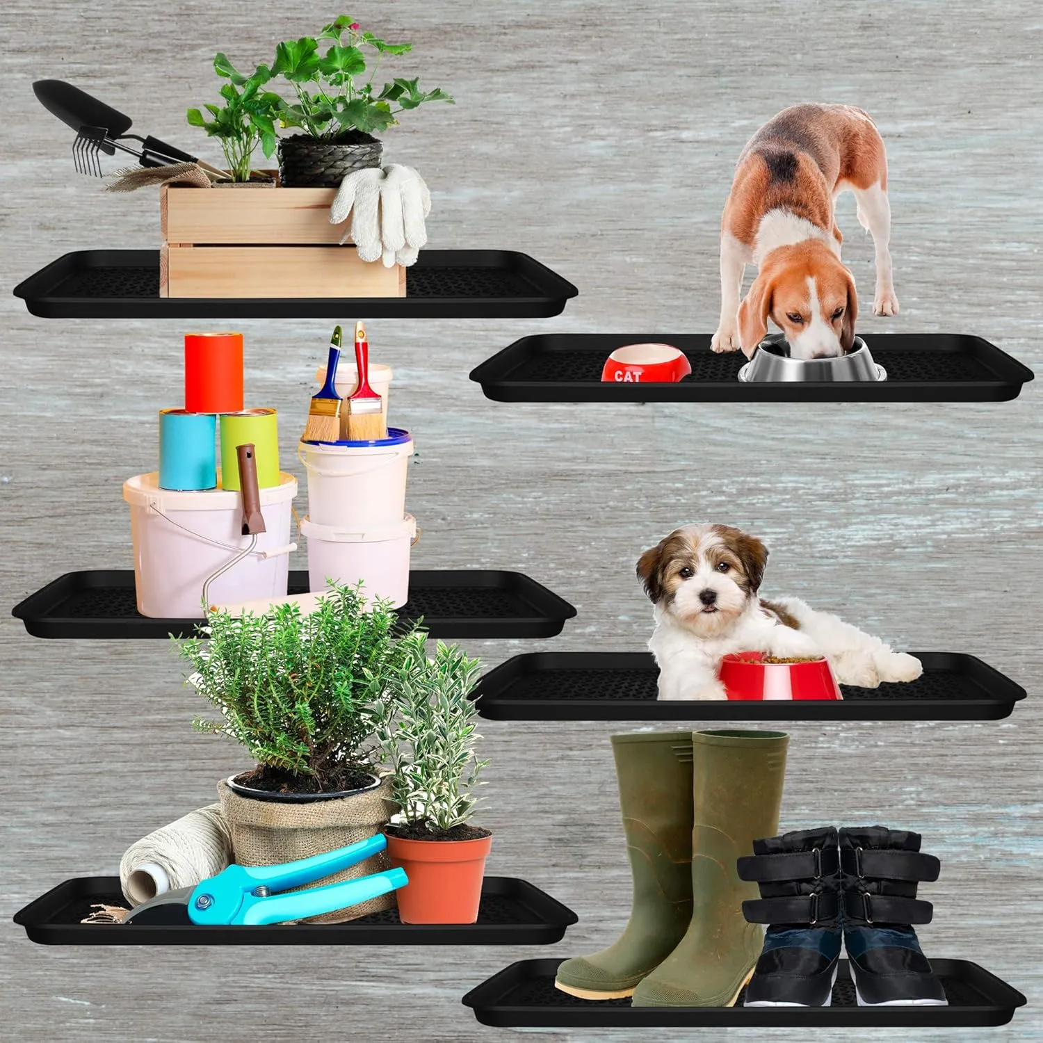 Ninamar Boot Tray – 30 x 15 Inch - 2 Trays