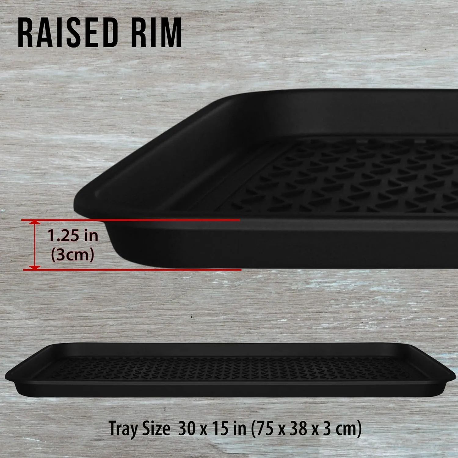 Ninamar Boot Tray – 30 x 15 Inch - 2 Trays