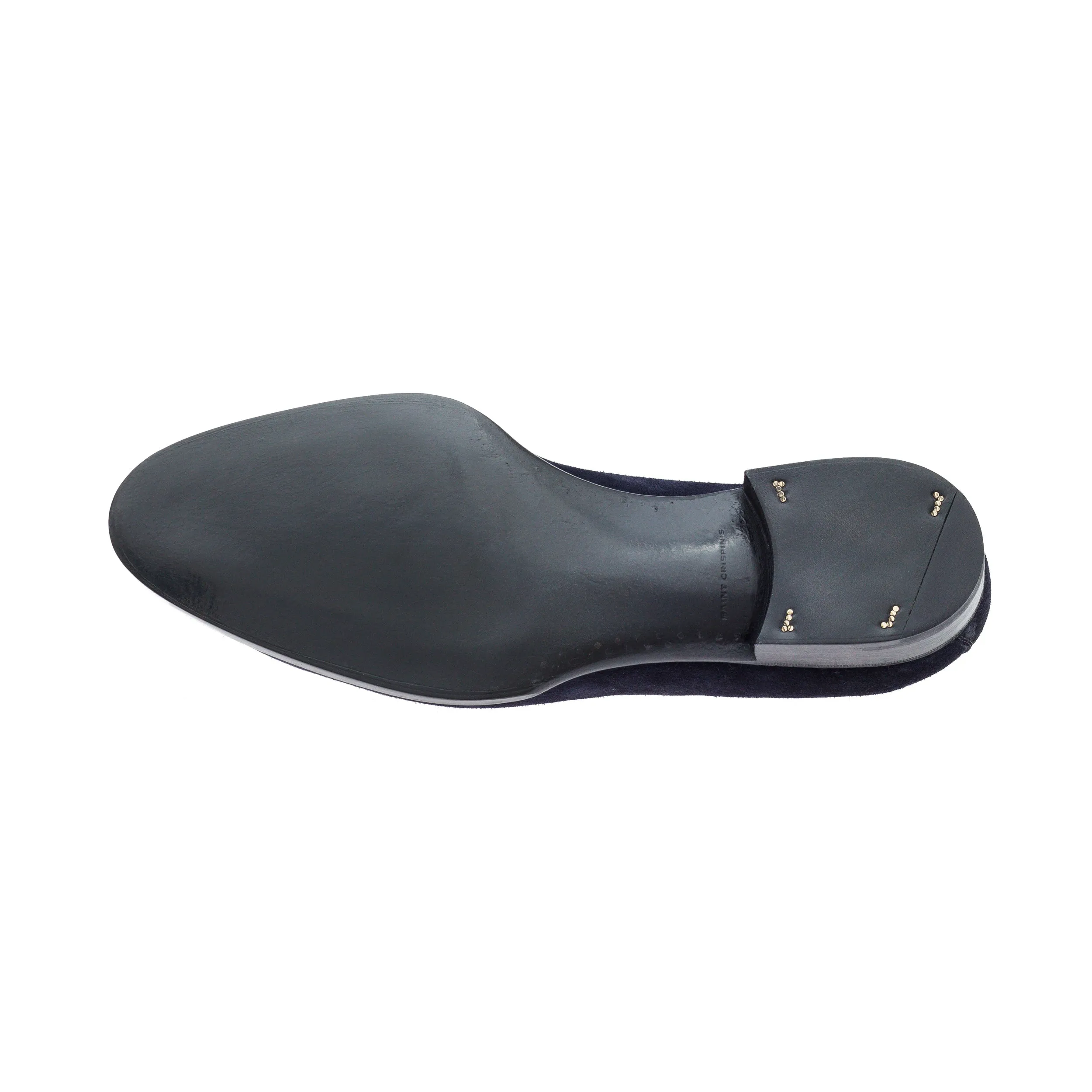 Norwegian Loafer with hand stitched apron and X strap