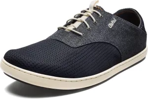 OLUKAI Nohea Moku Men's No Tie Boat Shoes, Breathable & Quick Dry Mesh, Effortless Design & Barefoot Wearability, All-Day Comfort & Support