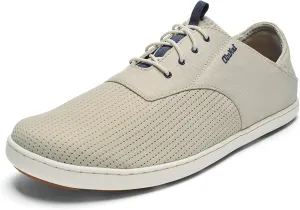 OLUKAI Nohea Moku Men's No Tie Boat Shoes, Breathable & Quick Dry Mesh, Effortless Design & Barefoot Wearability, All-Day Comfort & Support