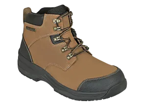 Orthofeet Men Granite Work Boots - Camel