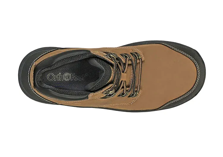 Orthofeet Men Granite Work Boots - Camel