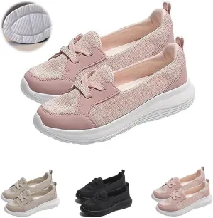 Orthopedic Women’s Breathable Slip On Arch Support Non-Slip Shoes Casual Walking Shoes Women Soft Sole Low Top Shoes