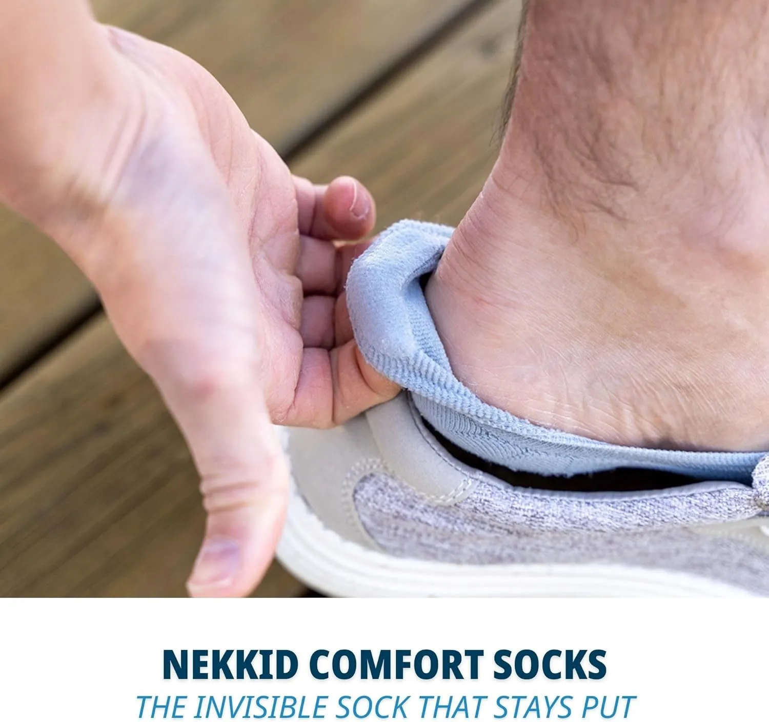 OS1st Unisex No Show Athletic Nekkid Comfort Socks, light compression, added stability, non-slip wear & improved circulation