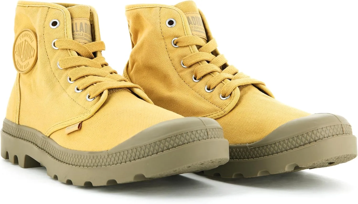 Palladium Women's Pampa Hi Boot, Vegan Canvas Lace Up Boot