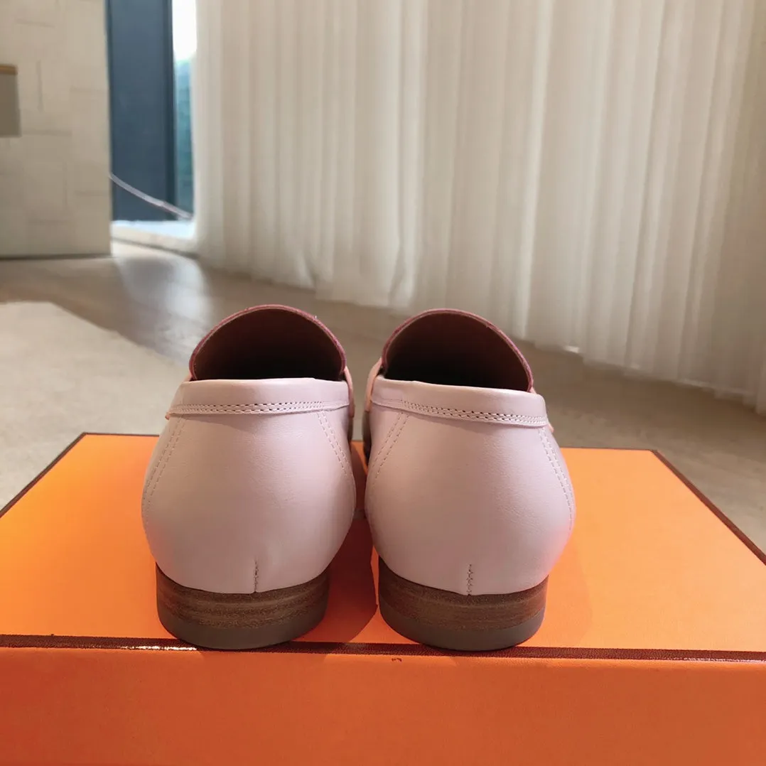 PARIS LOAFER LIGHT PINK CALFSKIN