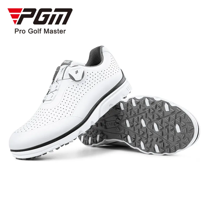 PGM XZ198 oem 2022 golf shoes spike less summer men casual golf shoes
