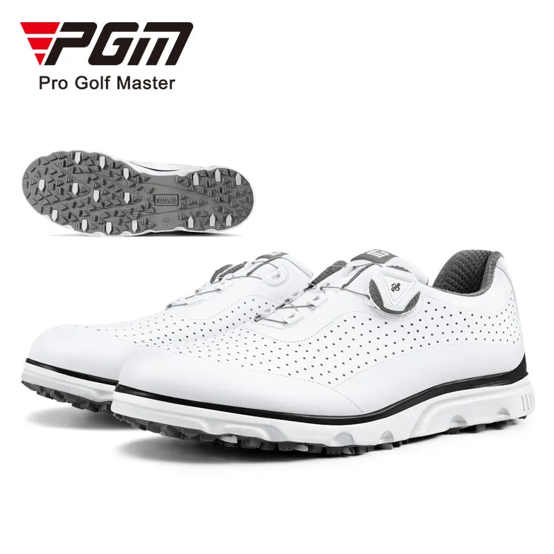 PGM XZ198 oem 2022 golf shoes spike less summer men casual golf shoes