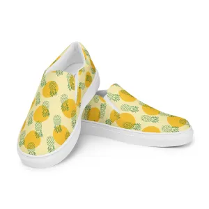 Pineapple Paradise slip-on shoes